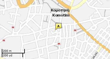 Χάρτης και σημείο της επιχείρησης