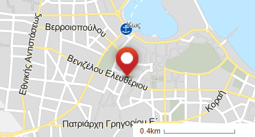 Location of business on map