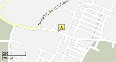 Location of business on map