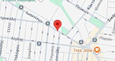 Location of business on map