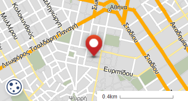 Location of business on map