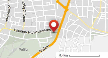 Location of business on map