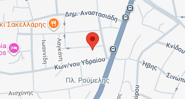 Χάρτης και σημείο της επιχείρησης