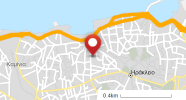 Location of business on map