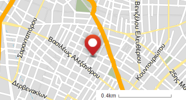 Location of business on map