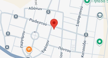 Location of business on map