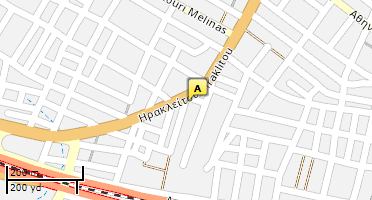 Location of business on map
