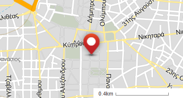 Location of business on map