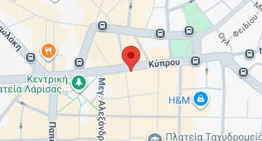 Location of business on map