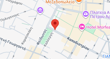 Location of business on map