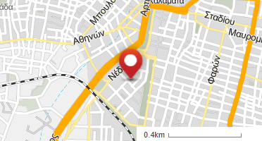 Location of business on map