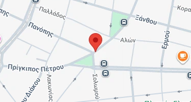 Location of business on map