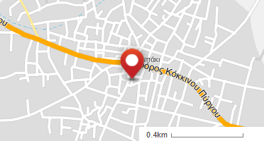 Location of business on map