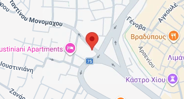 Χάρτης και σημείο της επιχείρησης