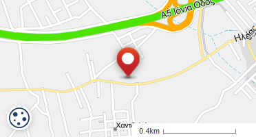 Location of business on map