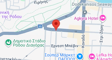 Χάρτης και σημείο της επιχείρησης