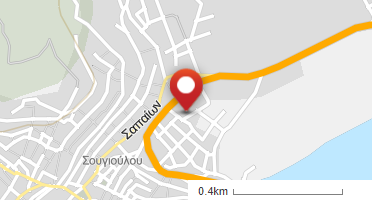 Location of business on map