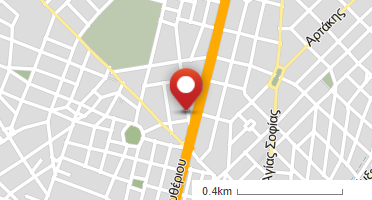 Location of business on map