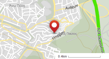 Location of business on map
