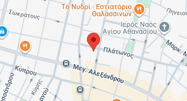 Location of business on map