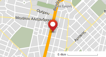 Location of business on map
