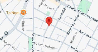 Location of business on map
