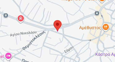 Location of business on map