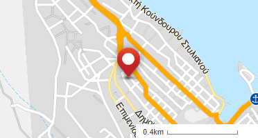 Location of business on map