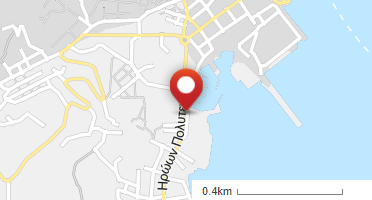 Location of business on map