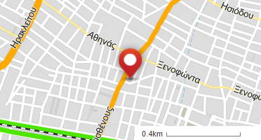 Location of business on map