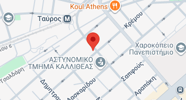 Location of business on map