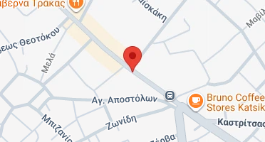 Location of business on map