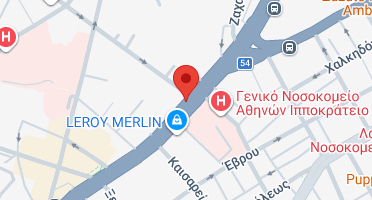Location of business on map