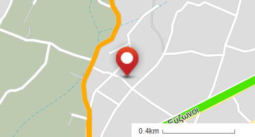 Location of business on map