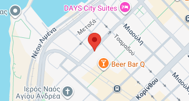 Location of business on map