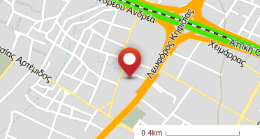 Location of business on map
