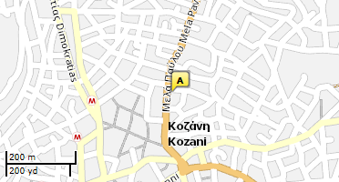 Χάρτης και σημείο της επιχείρησης
