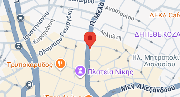 Location of business on map