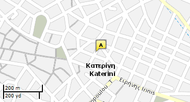 Χάρτης και σημείο της επιχείρησης