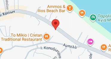 Location of business on map
