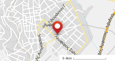 Location of business on map