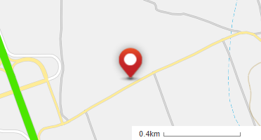 Location of business on map