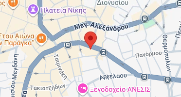 Location of business on map