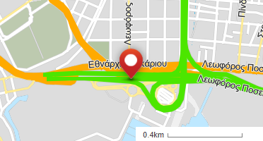 Χάρτης και σημείο της επιχείρησης