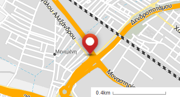 Location of business on map