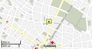 Location of business on map