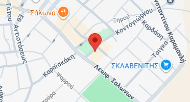 Location of business on map