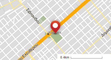 Location of business on map