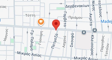 Location of business on map