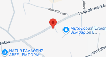Location of business on map